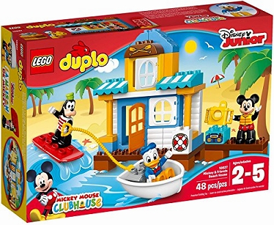 要出典 3歳 男の子 誕生日 プレゼント レゴ (LEGO) デュプロ ディズニー ミッキー&フレンズのビーチハウス
