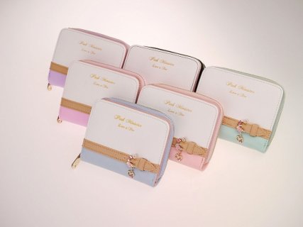 要出典 7歳女の子 誕生日プレゼント ピンクミニスター バイカラー ベルト 財布 女の子