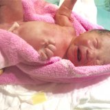 妊娠・出産体験記 オリジナル 出産 赤ちゃん 新生児 A ロゴ入り