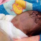 妊娠・出産体験記 オリジナル 出産 赤ちゃん 新生児 A ロゴ入り