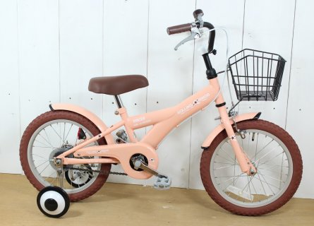 要出典 5歳 女の子 誕生日 プレゼント ローリングリングス 子供用自転車 16インチ BMXタイプ