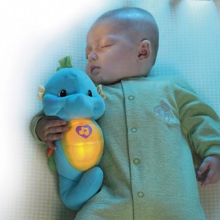 新生児のおもちゃ フィッシャープライス おやすみタツノオトシゴくん