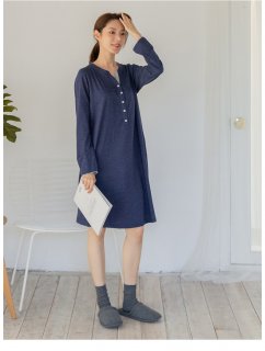 要出典 マタニティ 妊婦 ワンピース キッズパラ マタニティ シンプル授乳ワンピース