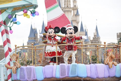 ディズニークリスマス 無断使用禁止