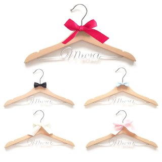 出産祝い 名前入り micia luxury 名入れハンガー こども用 出産祝