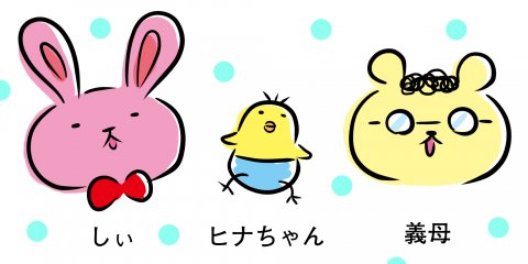 しぃのゆるぐだママ生活 登場人物紹介
