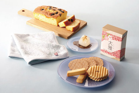 要出典 出産内祝い シャディ 今治タオル&菓子詰合せ
