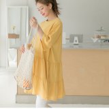 要出典 妊婦健診 服装 キッズパラ マタニティ ティアード チュニック