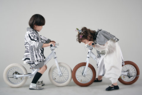 要出典 ペダルなし自転車 SPARKY エクリュ ペダルなし自転車