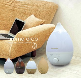 超音波式 アロマLED加湿器 アロマドロップ