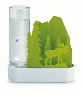 加湿器 積水樹脂 自然気化式ECO加湿器 うるおいちいさな森