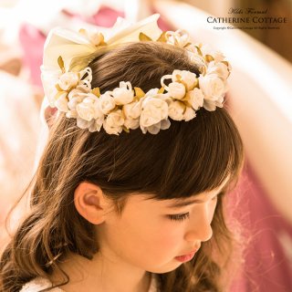 要出典 キッズアクセサリー キャサリンコテージ 花かんむり キッズ フラワーティアラ