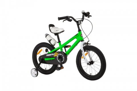 4歳 自転車 ロイヤルベイビー 補助輪付き 子ども自転車 RB-WE フリースタイル
