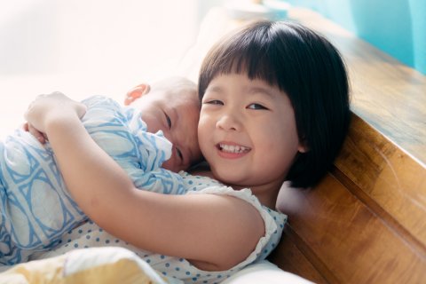 きょうだい 日本人 赤ちゃん 子供