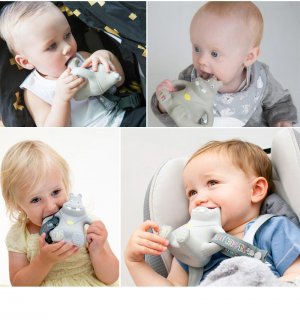 要出典 歯固め Cheeky Chompers かわいいカバの歯固め チュウイ
