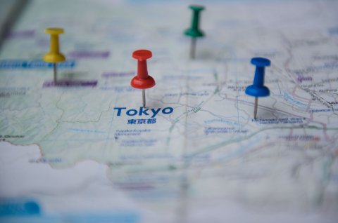 地図 ピン 日本