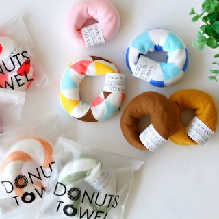 要出典 子供用 ハンカチ 日本製お菓子タオル ドーナッツタオル