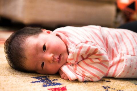 日本人 赤ちゃん 生後1ヶ月