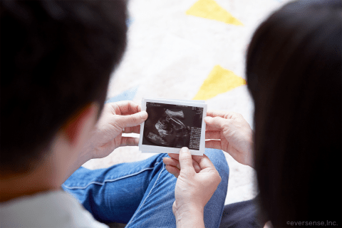 エコー写真 オリジナル 日本人 夫婦