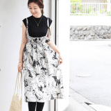 要出典 マタニティ 洋服 ミルクティー