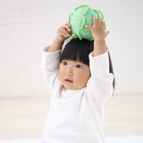 要出典 0〜1歳クリスマスプレゼント シャオール わっかボール めろん