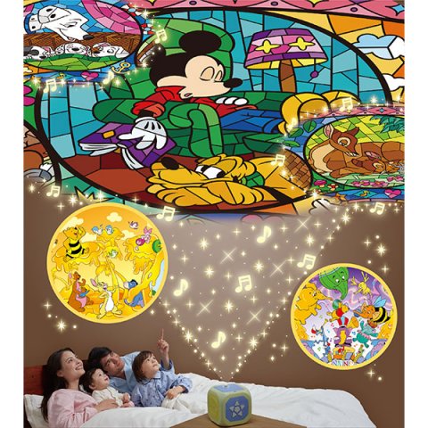 要出典 クリスマスプレゼント 2歳 3歳 男の子 タカラトミー ディズニーキャラクター 天井いっぱい ! おやすみホームシアター ぐっすりメロディ♪