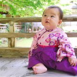 要出典 ひな祭り 着物 衣装 女の子 初節句 袴風 カバーオール