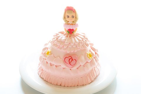 要出典 ひなまつりケーキ 立体ケーキ お姫様