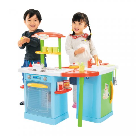要出典 3歳 女の子 誕生日プレゼント トイザらス ジャストライクホーム 5WAYひかりとおとのシステムキッチン!