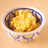 コーンフレークのかぼちゃミルク 中期後半 離乳食(アイキャッチ)