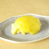 さつまいもの桃添え 中期後半 離乳食(アイキャッチ)