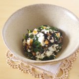 モロヘイヤの白あえ 離乳食