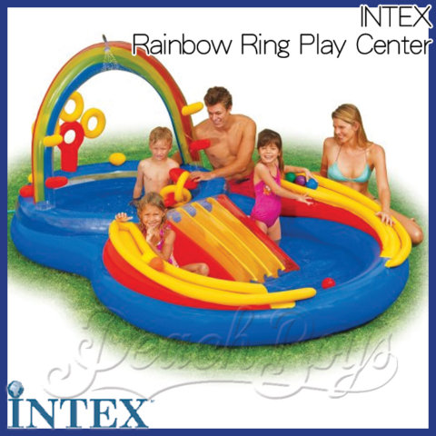 要出典 子供 ビニールプール インテックス レインボーリング プレーセンター