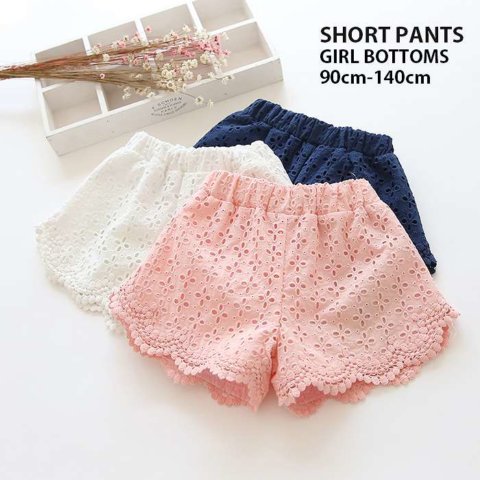要出典 ショートパンツ 女の子 3. キッズ 女の子 ショートパンツ 刺繍