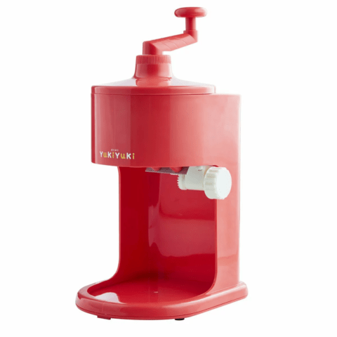 要出典 かき氷機 おすすめ 7. WIZ ウィズ かき氷機 ゆきゆき レッド