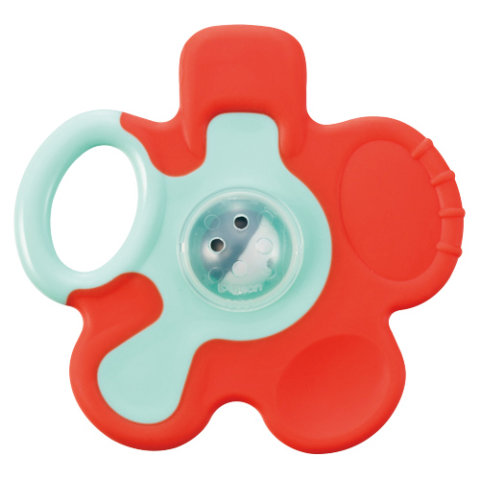 要出典 歯固め ピジョン 歯固め Munch teether キャロットフラワー ぺらぺらタイプ