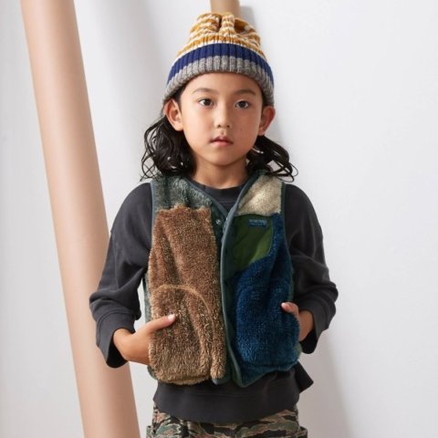 要出典 キッズ ベスト F.O.KIDS リバーシブルベスト