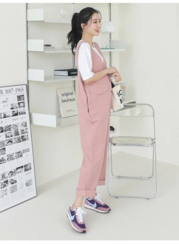 要出典 マタニティサロペット キッズパラ マタニティパンツ サロペット