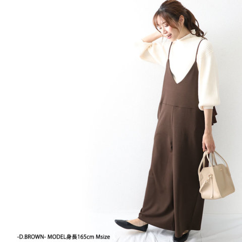 要出典 マタニティサロペットカルゼBACKフリルサロペット