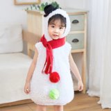 要出典 クリスマス 衣装 子供服 クリスマス スノーマン 衣装 2点セット