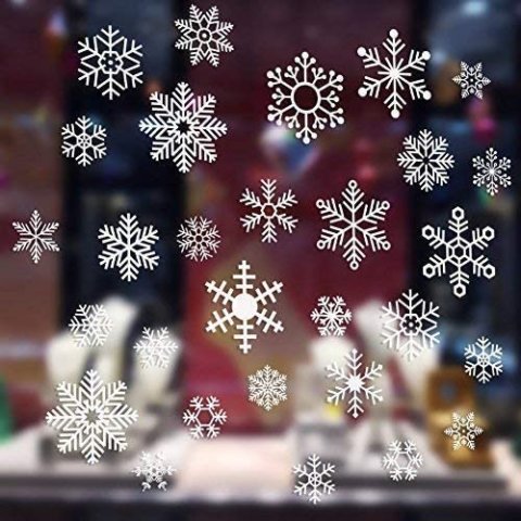要出典 クリスマスステッカー クリスマス 静電ステッカー