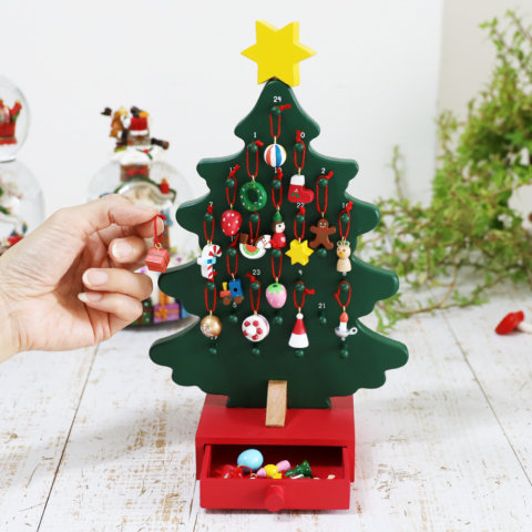 要出典 クリスマス クリスマスツリー型アドベントカレンダー