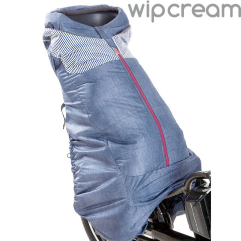 要出典 自転車用防寒グッズ ウィップクリーム リヤチャイルドシートカバー 後ろ乗せ専用