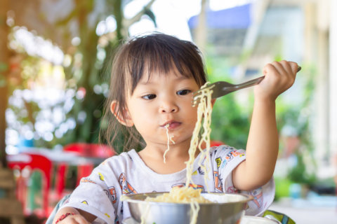 1歳2歳 女の子 フォーク