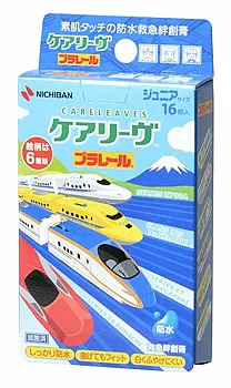 要出典 絆創膏 ニチバン ケアリーヴ プラレール ジュニアサイズ
