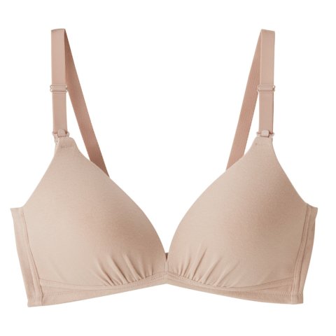要出典 無印良品 マタニティ 授乳に便利なストラップオープンタイプ モールドブラジャー