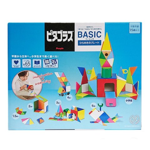 要出典 数字のおもちゃ ピープル ピタゴラス ひらめきのプレート