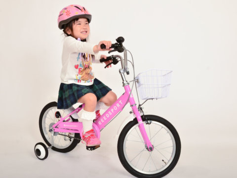 要出典 3歳 自転車 リーズポート 補助輪付き 組み立て式 子供用自転車