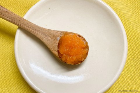 アイラップ 離乳食 初期 すりつぶしにんじん 作り方4