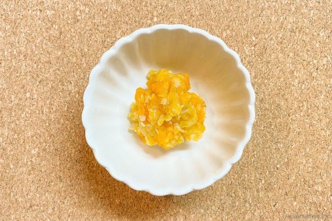 アイラップ 離乳食 中期 鯛入りかぼちゃマッシュ